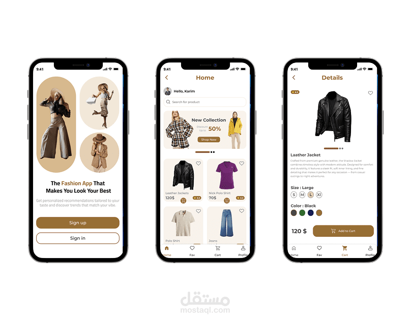 Clothes App UI Design