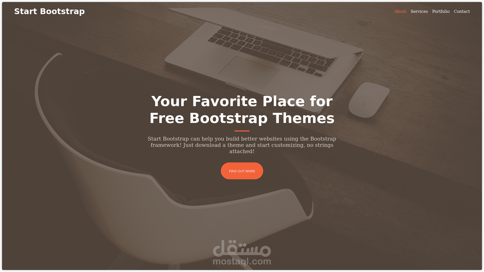 Bootstrap Theme Replica
