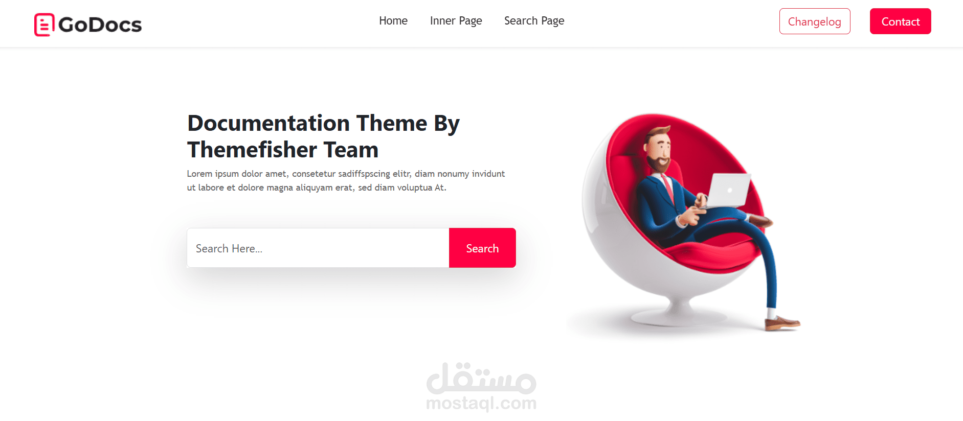 GoDocs web page