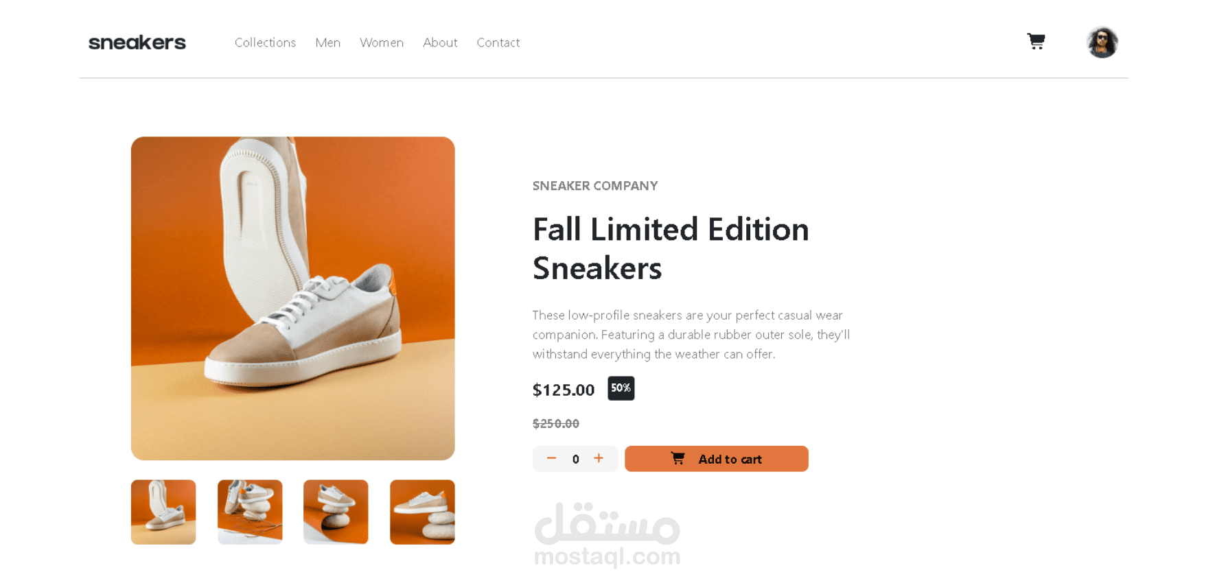 E-Commerce Product Page