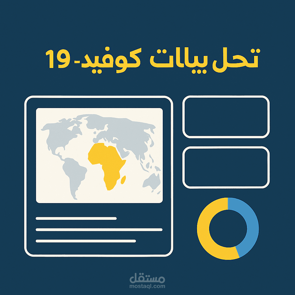 Dashboard تفاعلي لعرض إحصاءات كوفيد-19 حول العالم