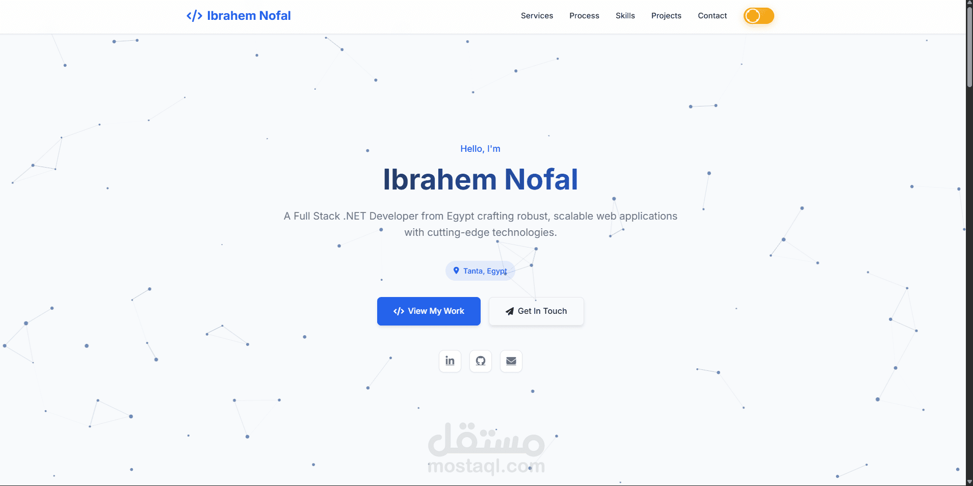 عمل بروتوفليو احترافي