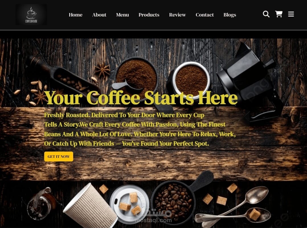 website coffee