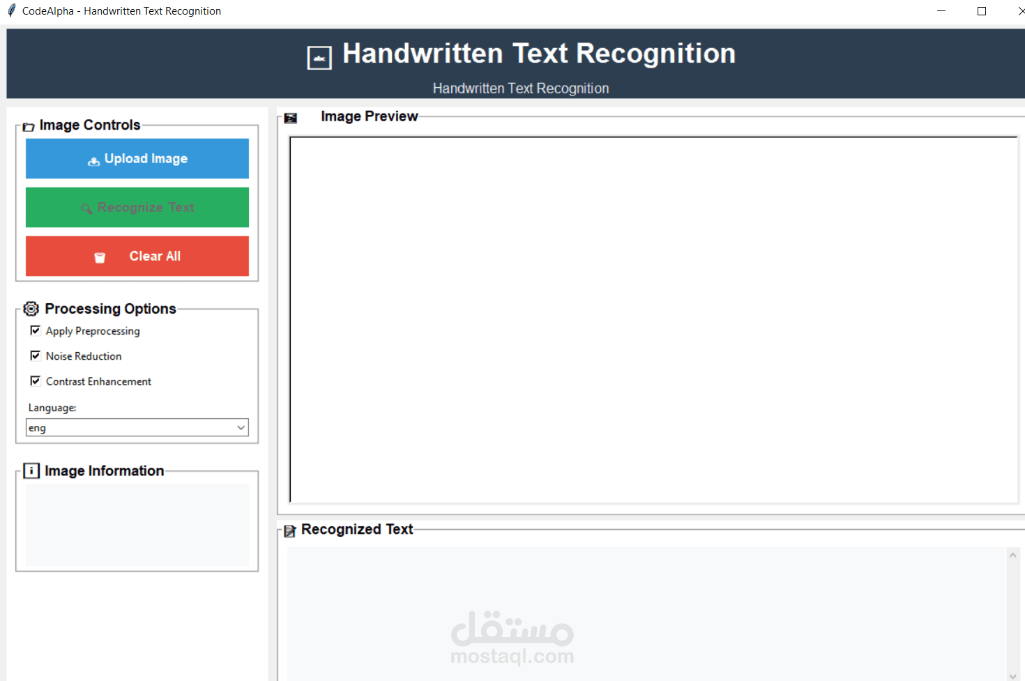Handwritten Text Recognition