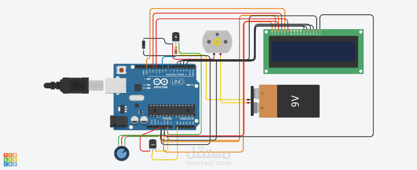 Automated Temperature Control using Arduino and PWM Logic