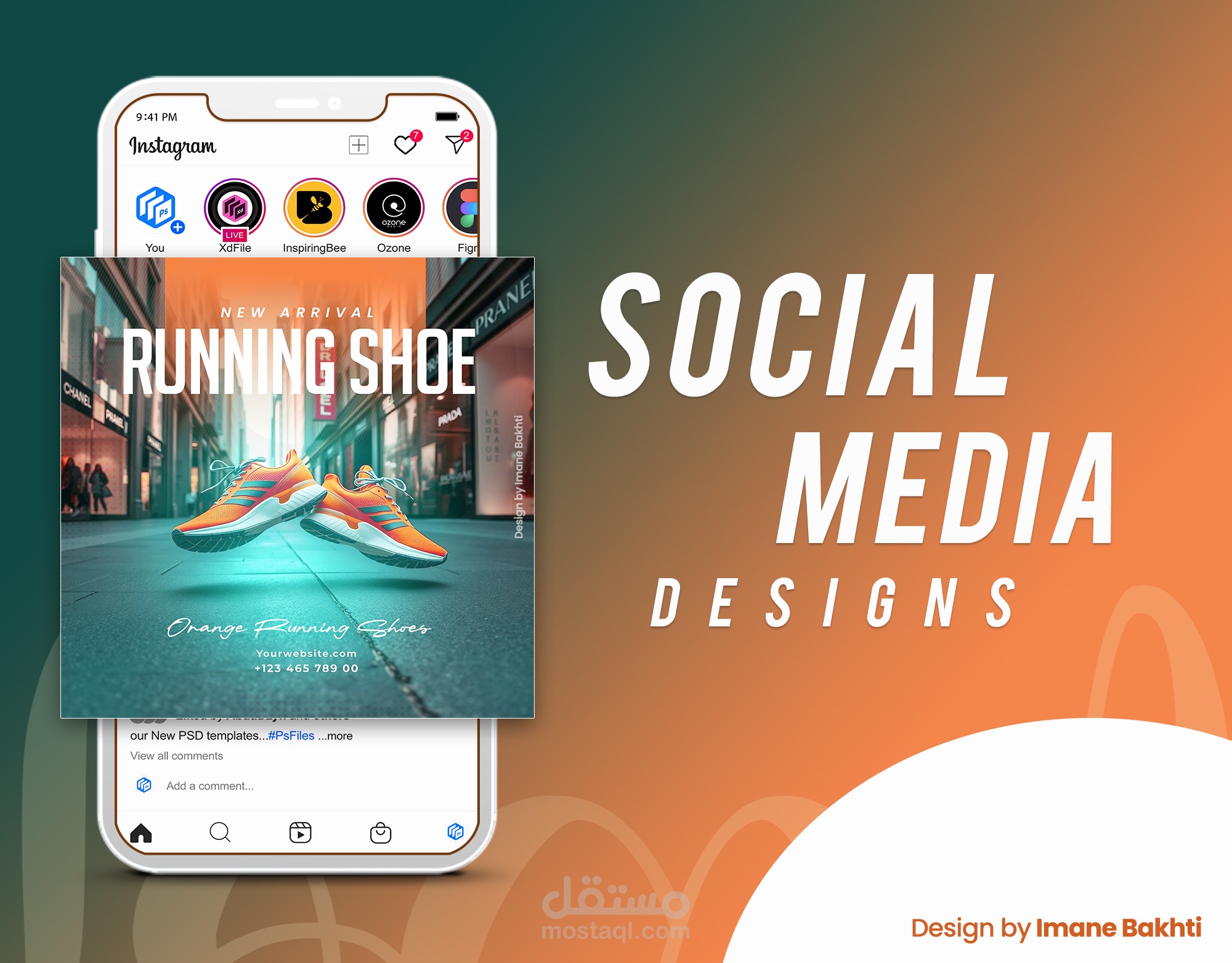 تصميم سوشيال ميديا و اعلانات تسويقية