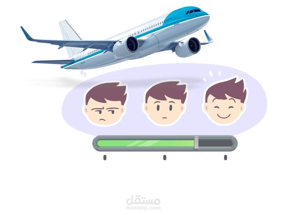 التنبؤ برضا المسافرين في شركات الطيران