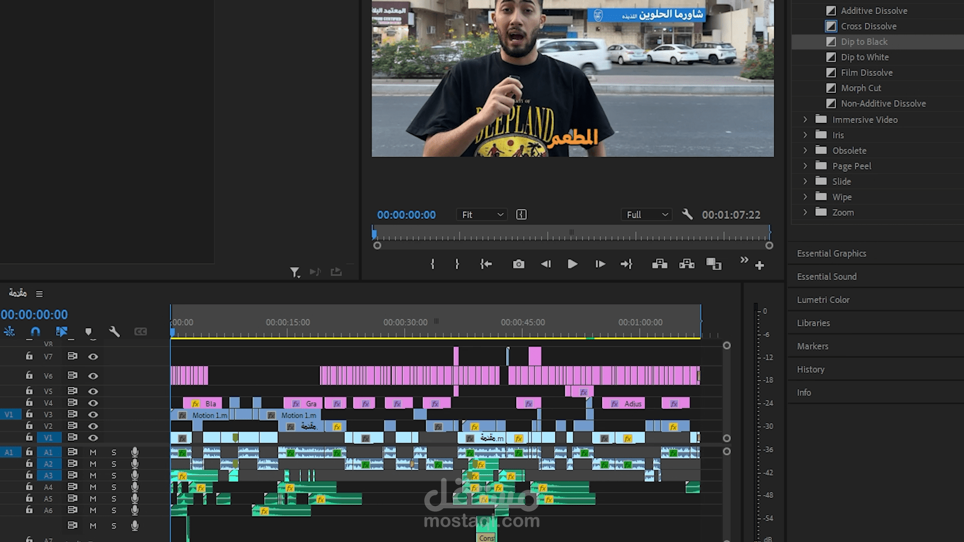 مقدمة فيديو يوتيوب بمونتاج إحترافي محتوى ترفيهي