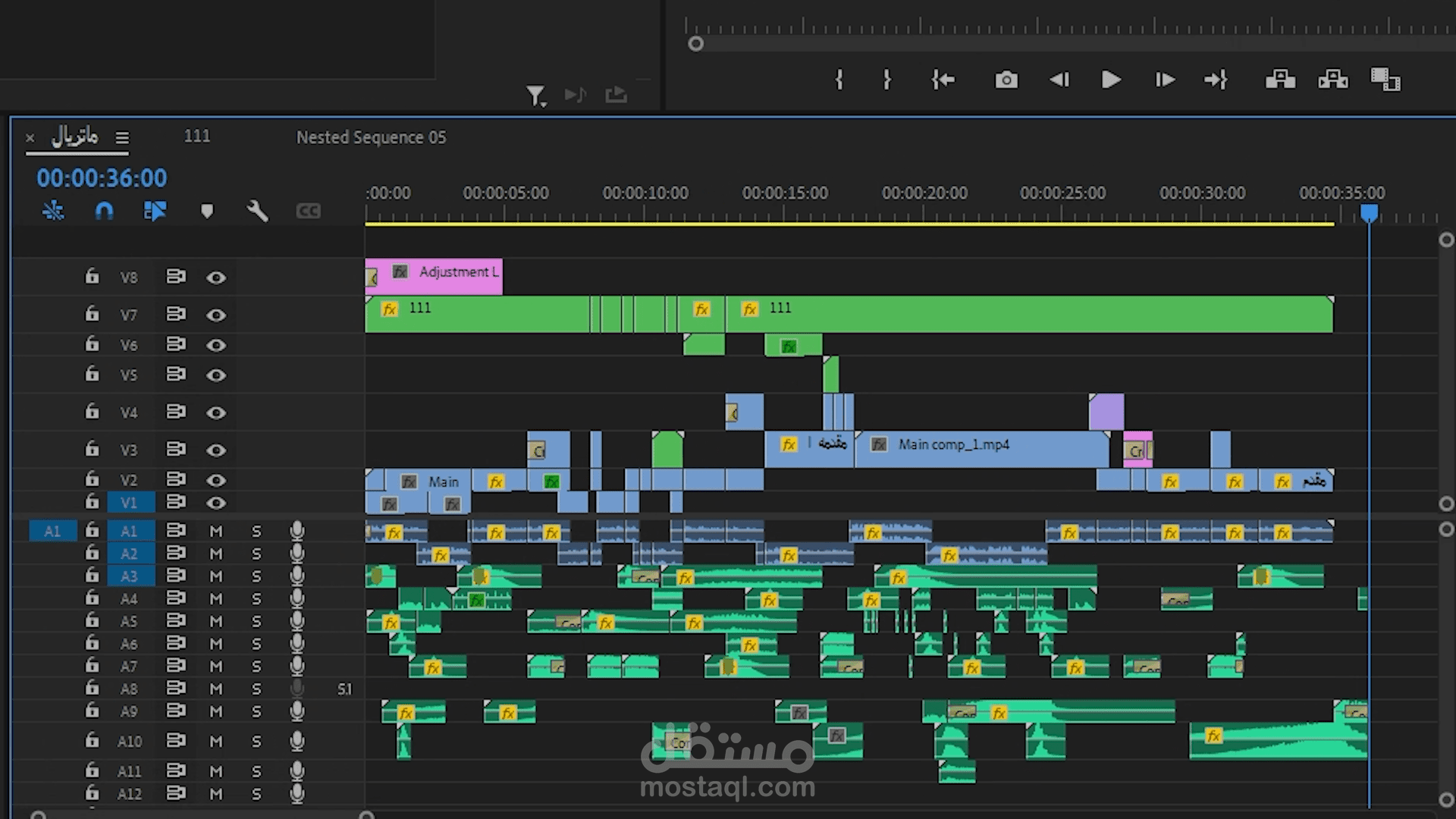 مونتاج لفيديو يوتيوب محتوى الفلوقات