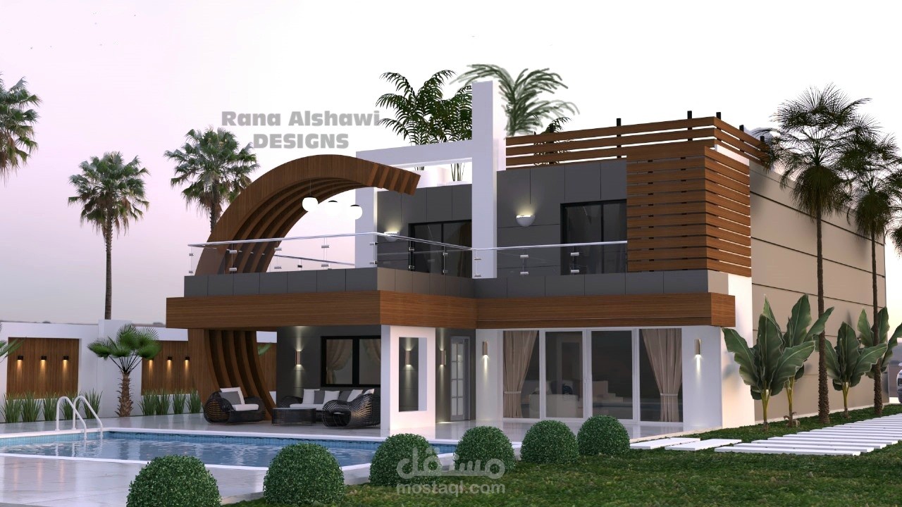 تصميم واجهات مباني