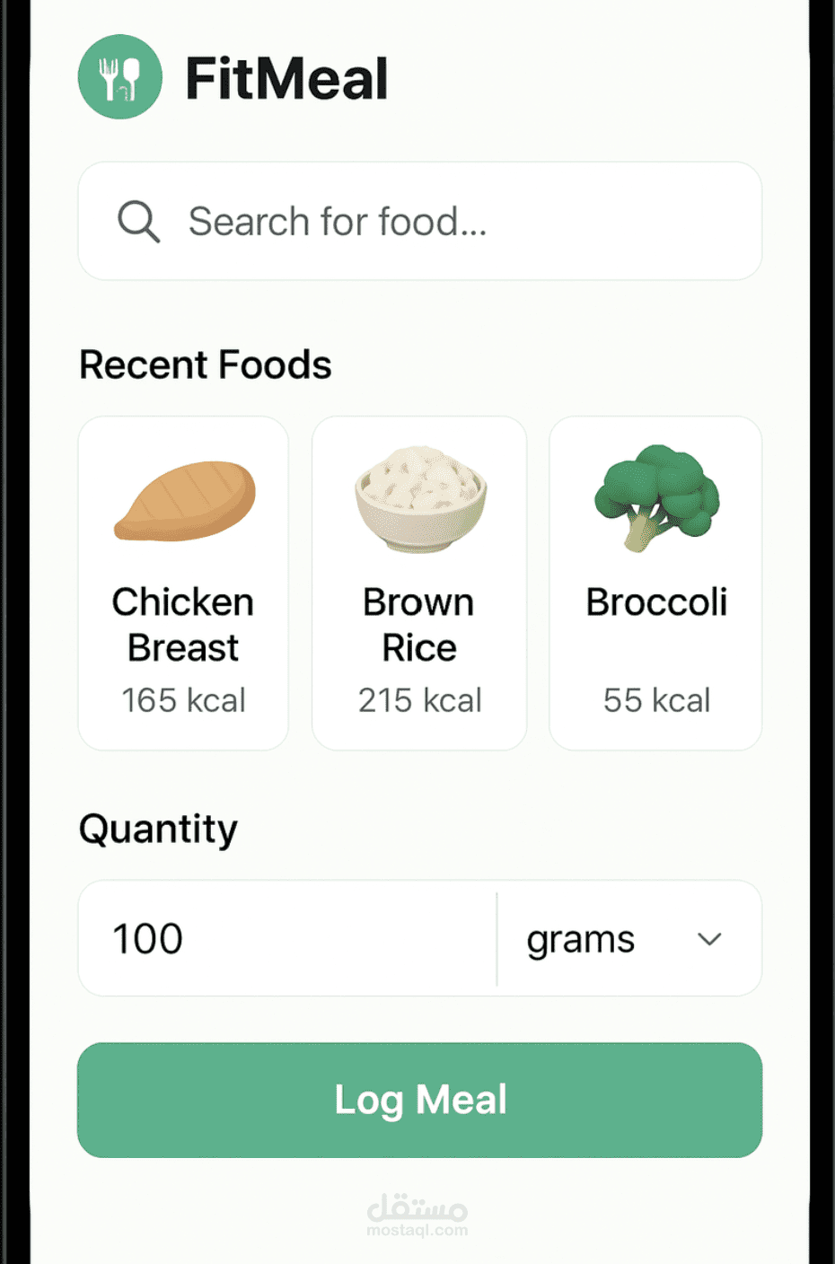 FitMeal – UI/UX Design