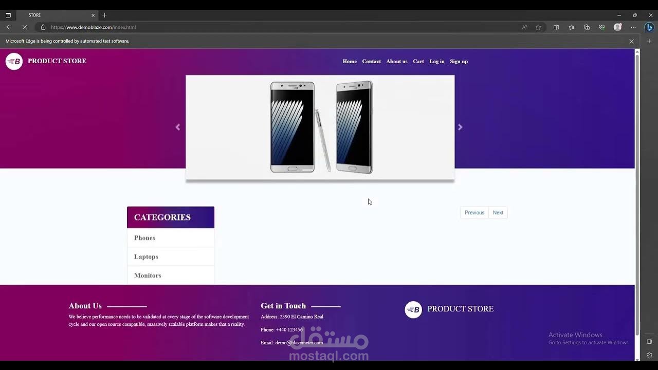 اختبار يدوي شامل لموقع DemoBlaze | إعداد Test Cases وBug Reports احترافية