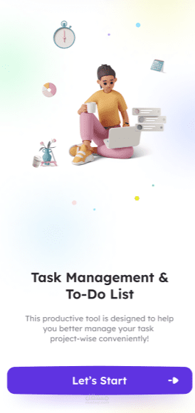تطبيق to-do list ب استخدام flutter