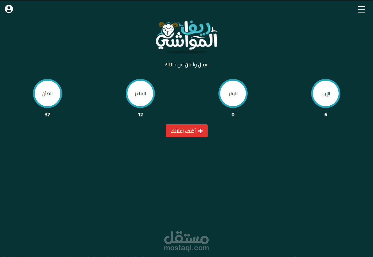 مراجعة الاعلانات بموقع ريف المواشي