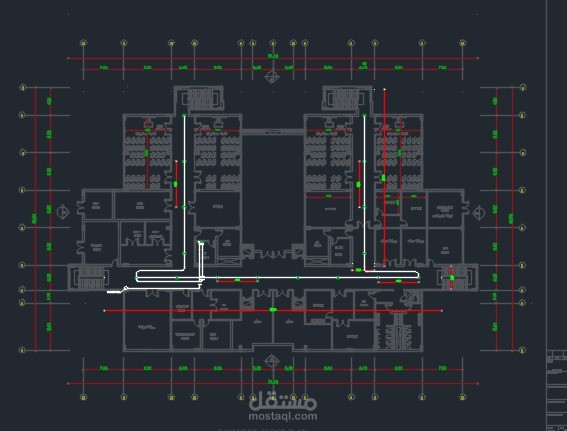 تصميم وتنفيذ نظام الإذاعة الداخلية (Public Address System) ضمن أنظمة التيار الخفيف لمبنى جامعي