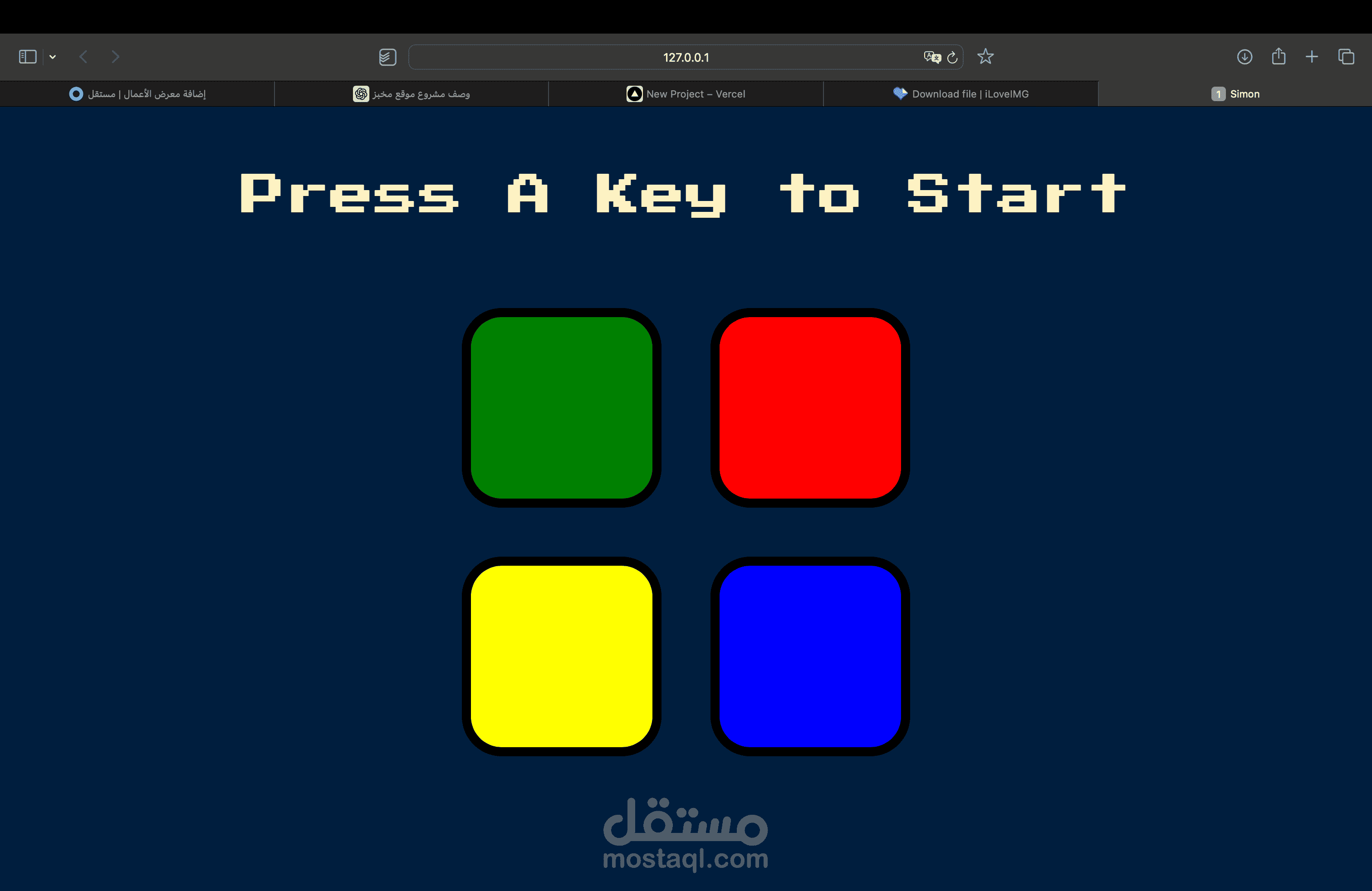 Simon says Game