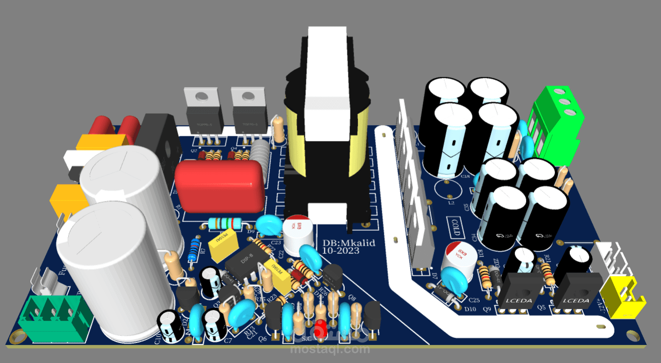 250w audio amplifier SMPS