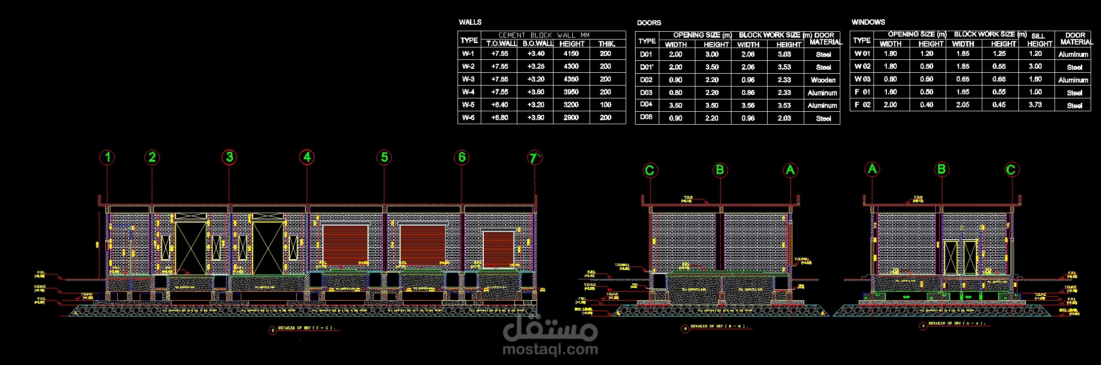 تنفيذ لوحات معماريه مختلفه(استشارات تنفيذه)