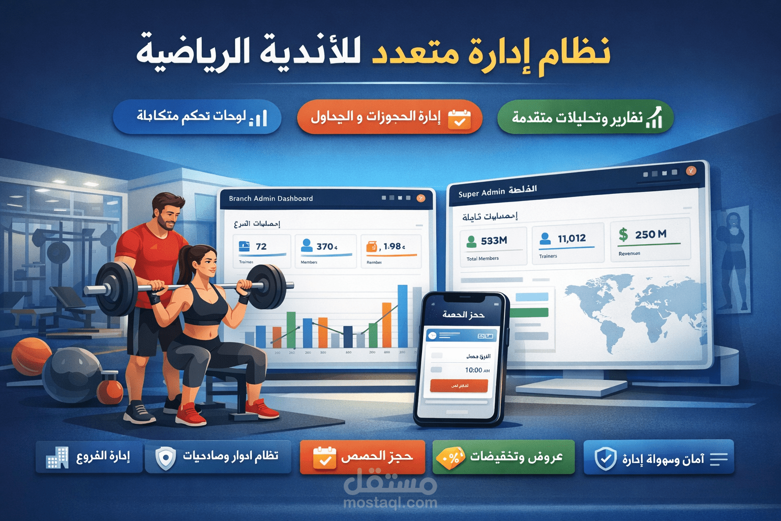 Multi-Gym Management System