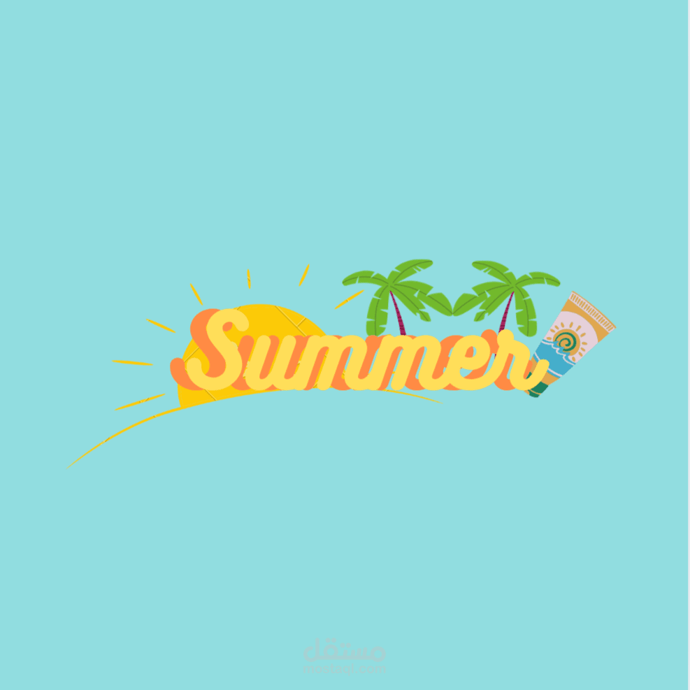 شعار لفصل الصيف Summer