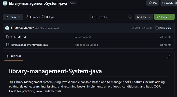library-management-System-java