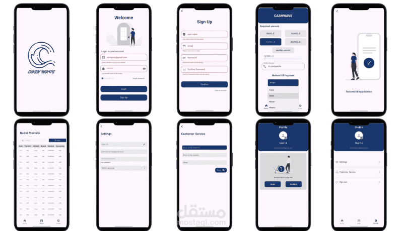 Cash Wave (Internship Project)