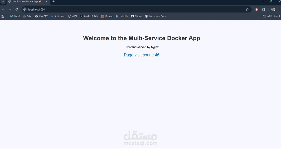 Multi-Service Docker Application
