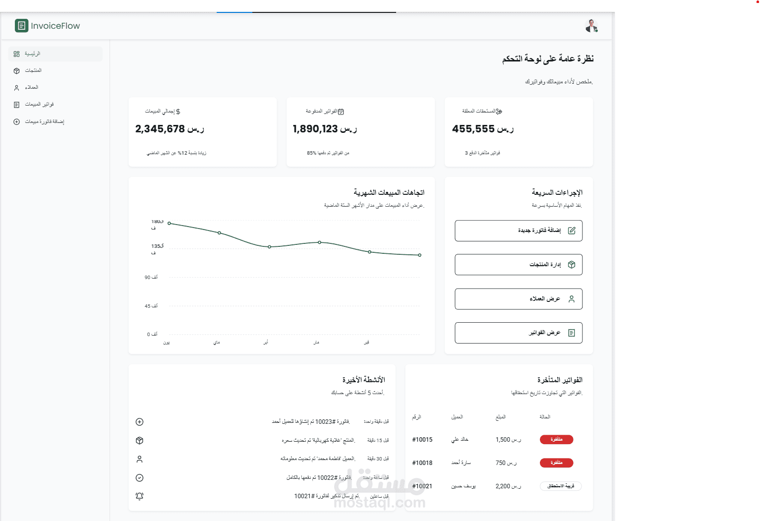 إداره المبيعات Desktop app