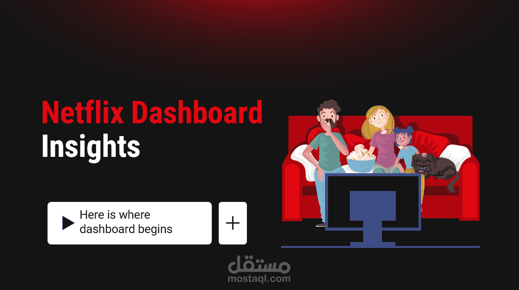 netflix dashboard insights power point