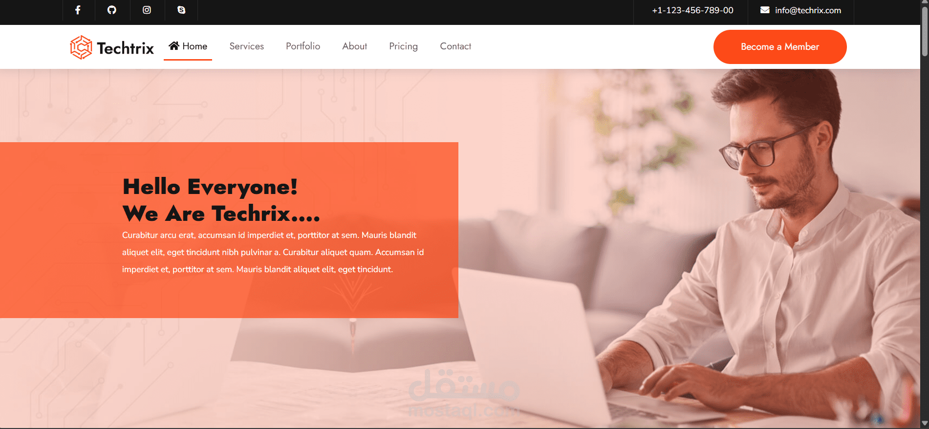 Techtrix | IT Solutions Company Website