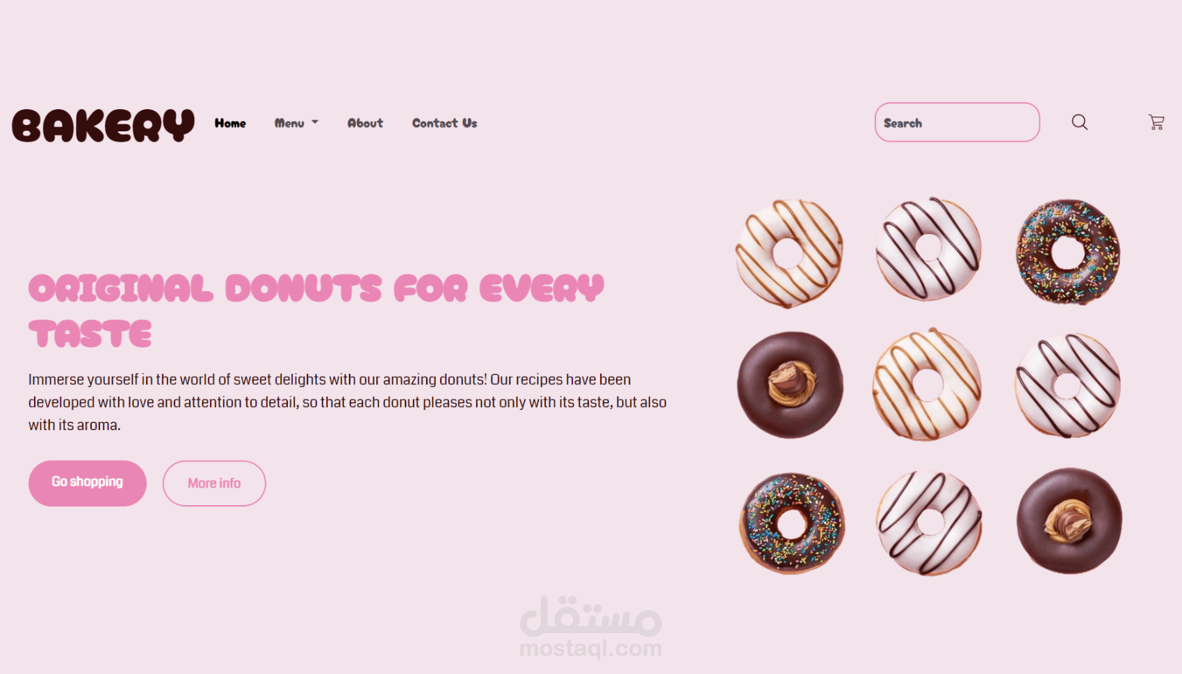 Responsive Website Pages Design using HTML, CSS & Bootstrap