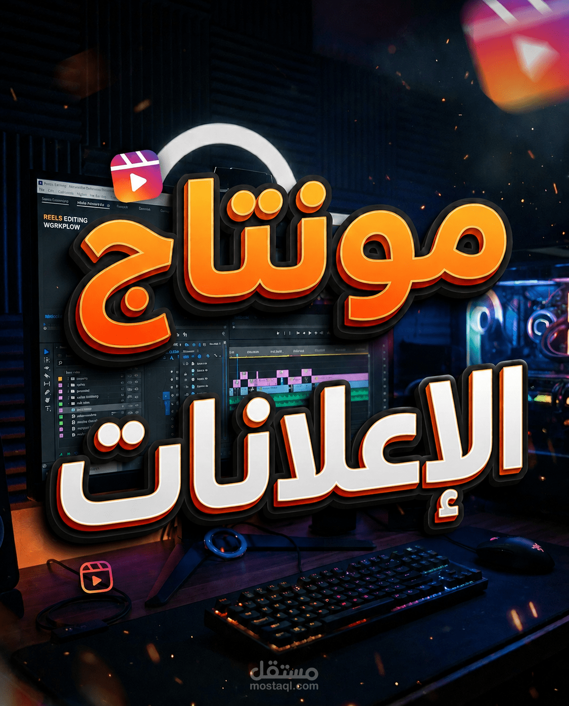 مونتاج إعلانات احترافية