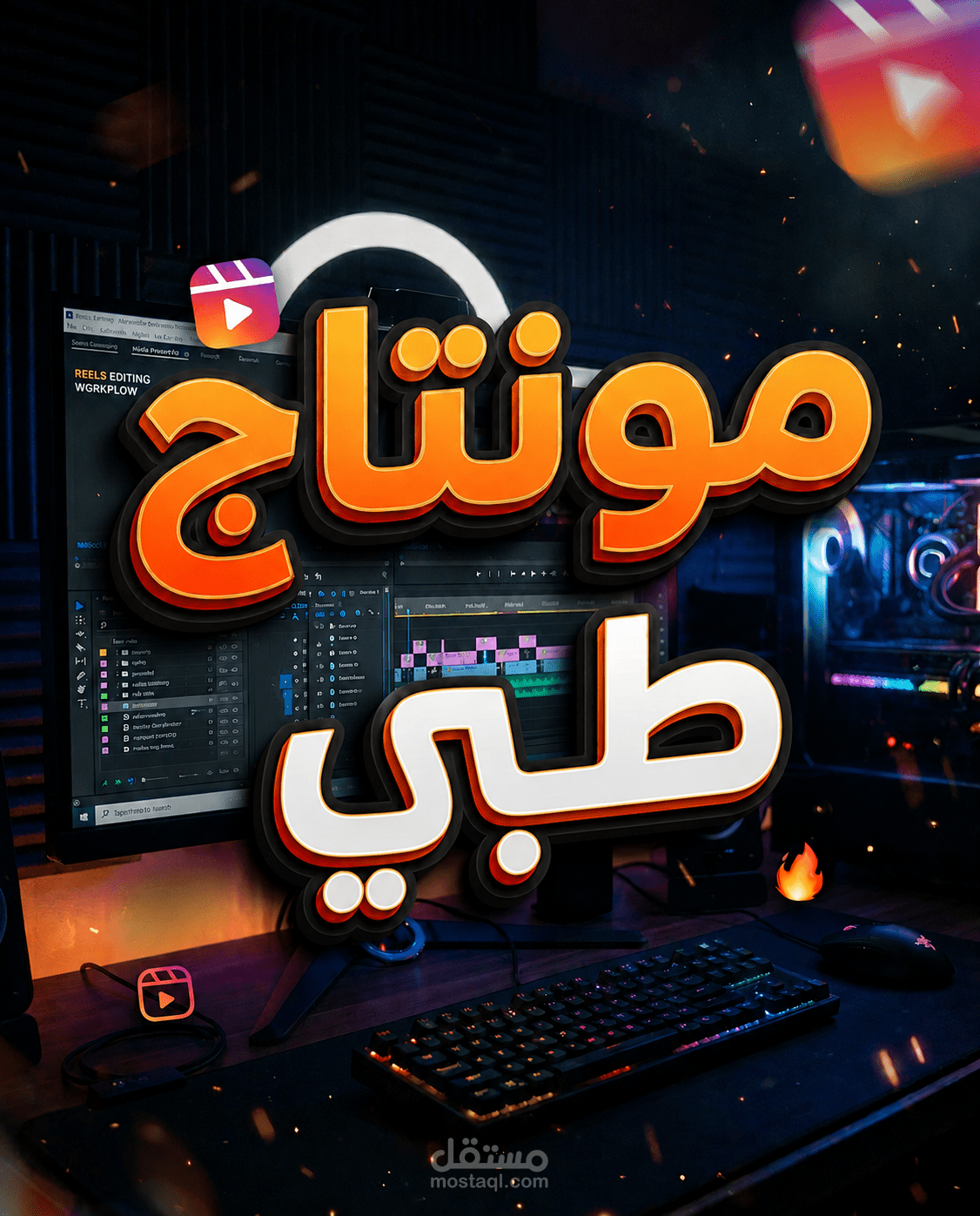 مونتاج طبي احترافي