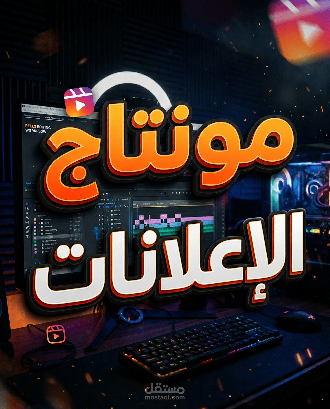 مونتاج إعلانات احترافية في السوق الخليجي