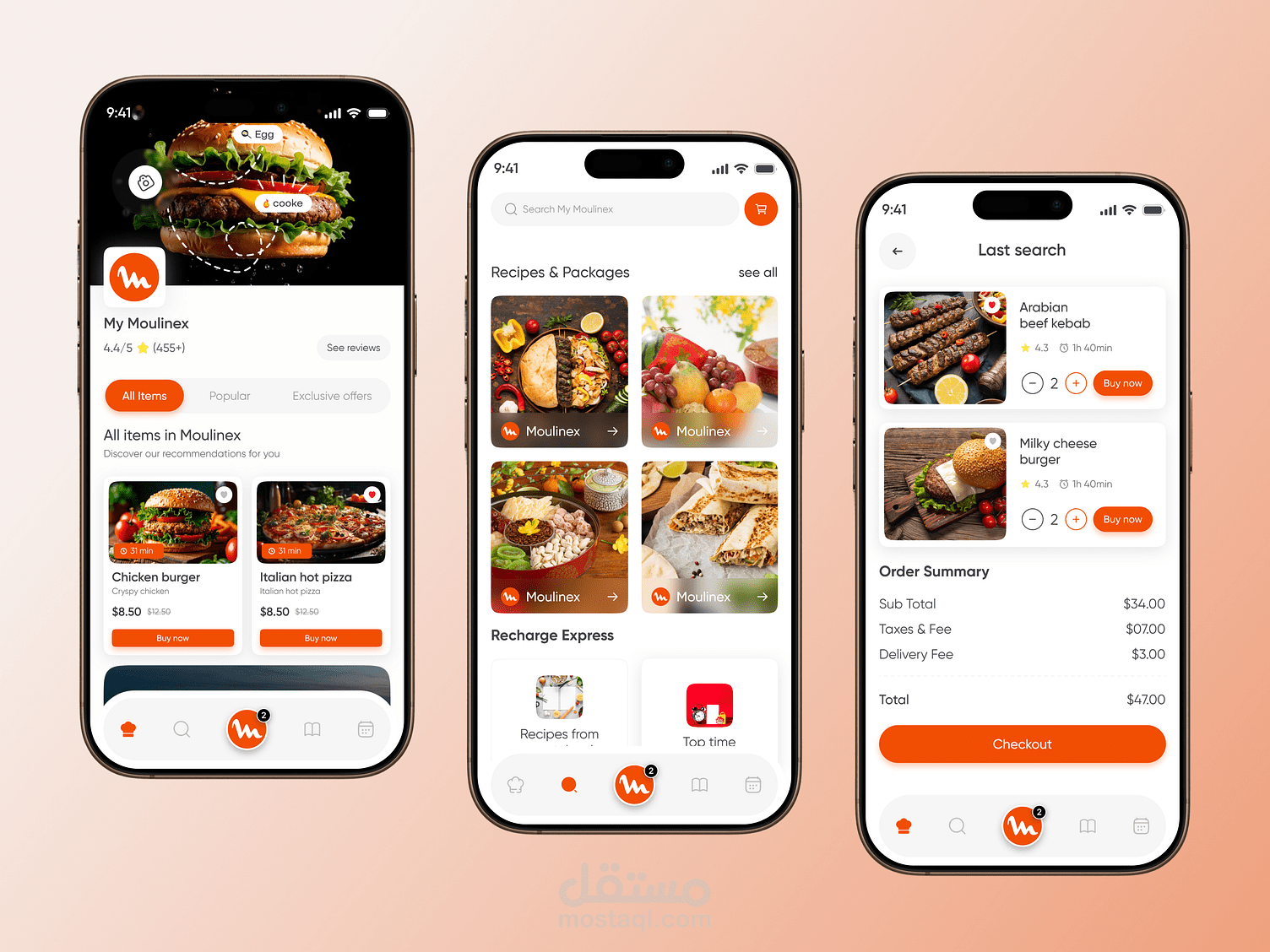 سأطوّر تطبيق توصيل طلبات متكامل بـ Flutter + لوحة تحكم للمطعم