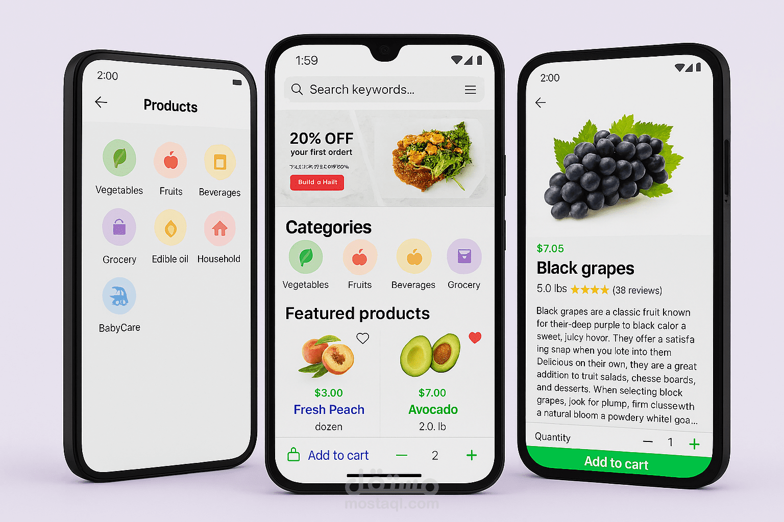 تطوير تطبيق تسوق إلكتروني احترافي باستخدام Flutter