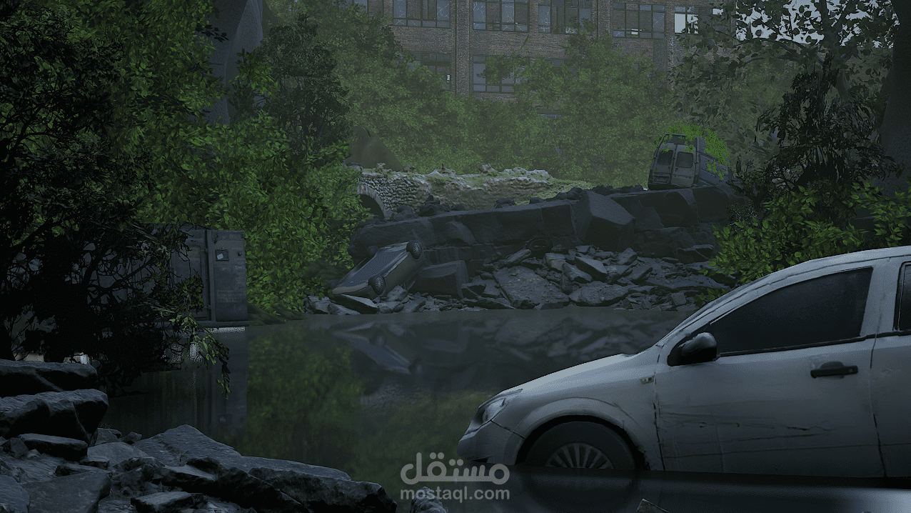 عمل ثلاثى الابعاد على برنامج Unreal Engine