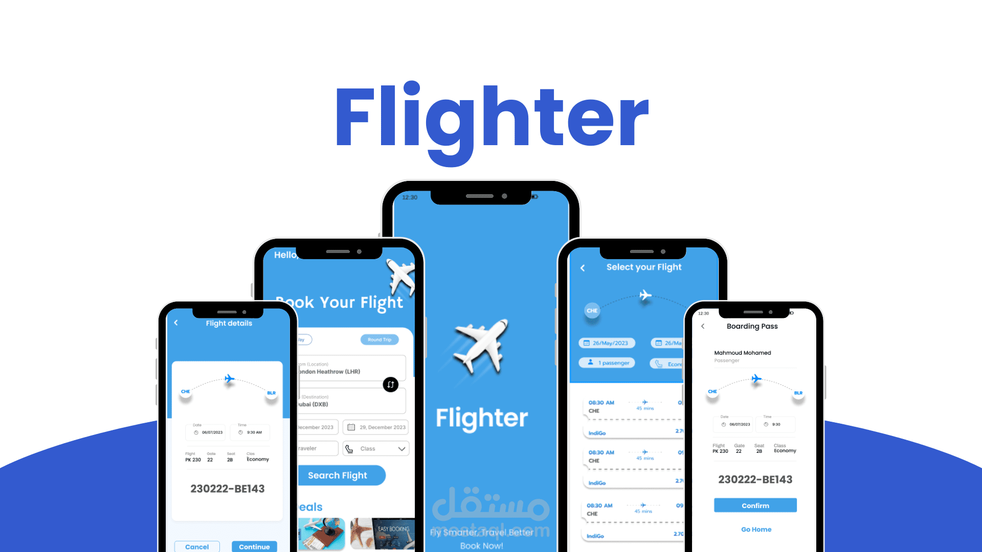 Flighter App – Flight Booking  App