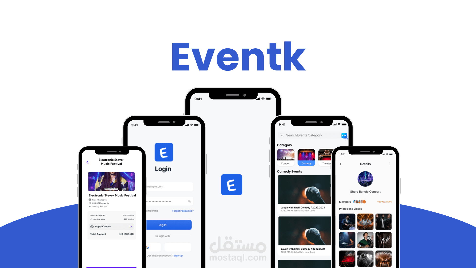 Eventk App – Event Discovery & Booking