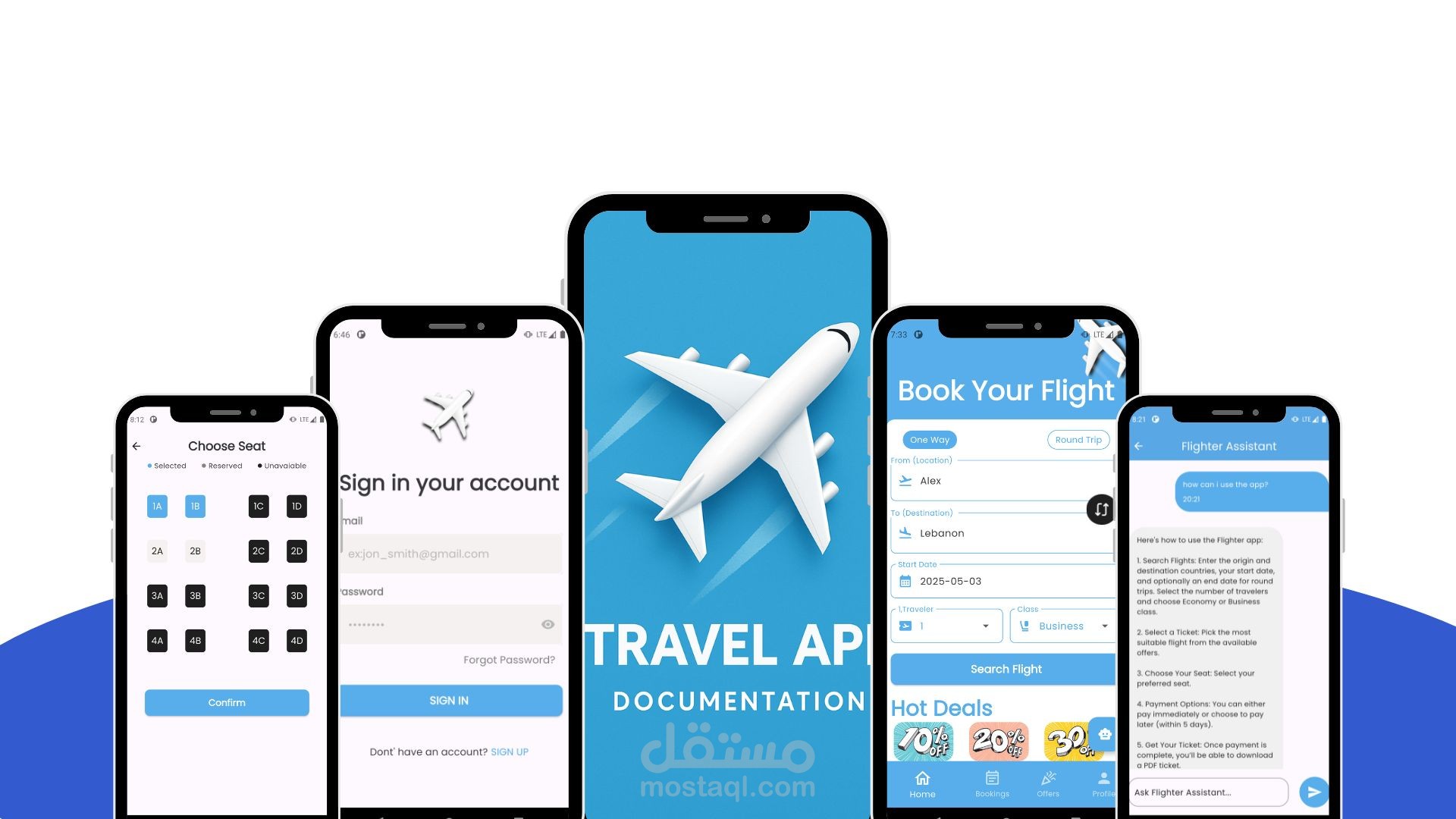 Flighter App – Flight Booking Solution