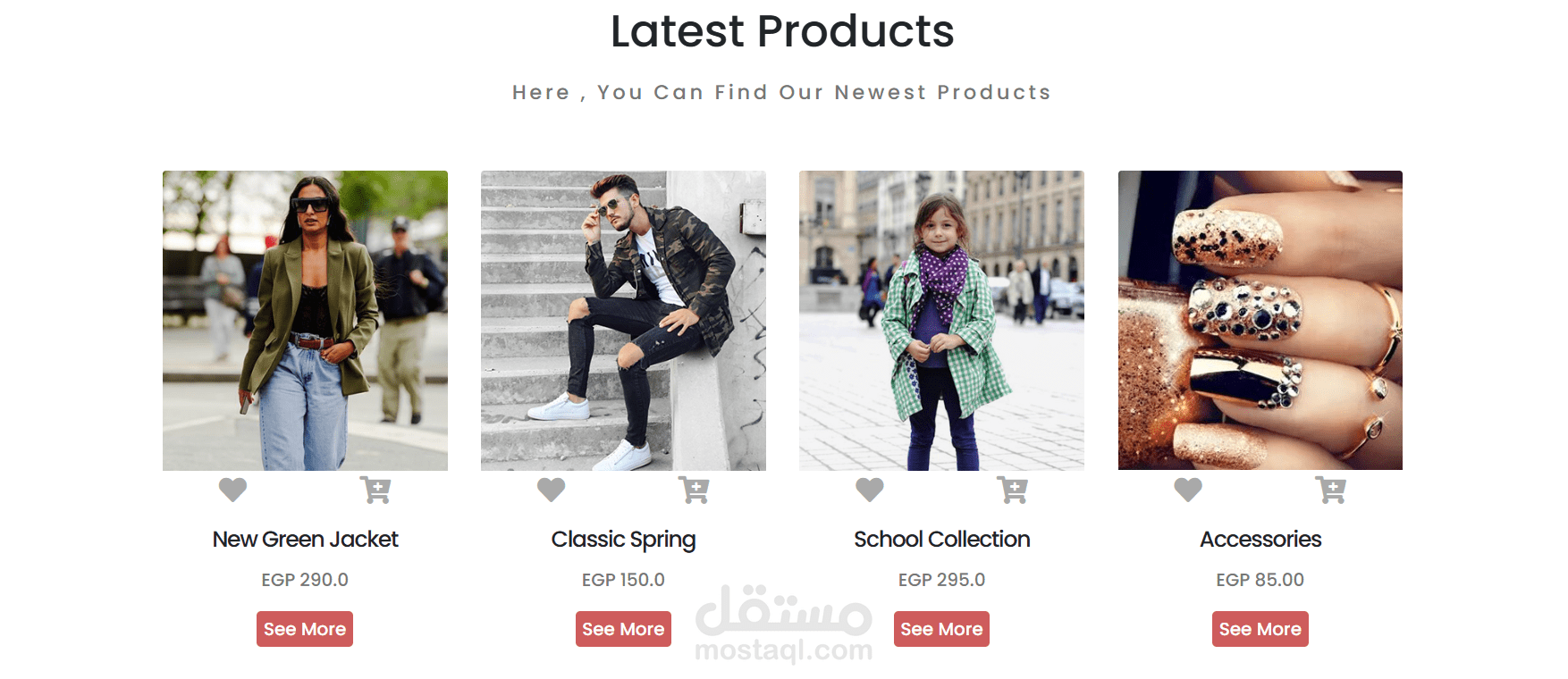 E-Commerce Website For Clothes