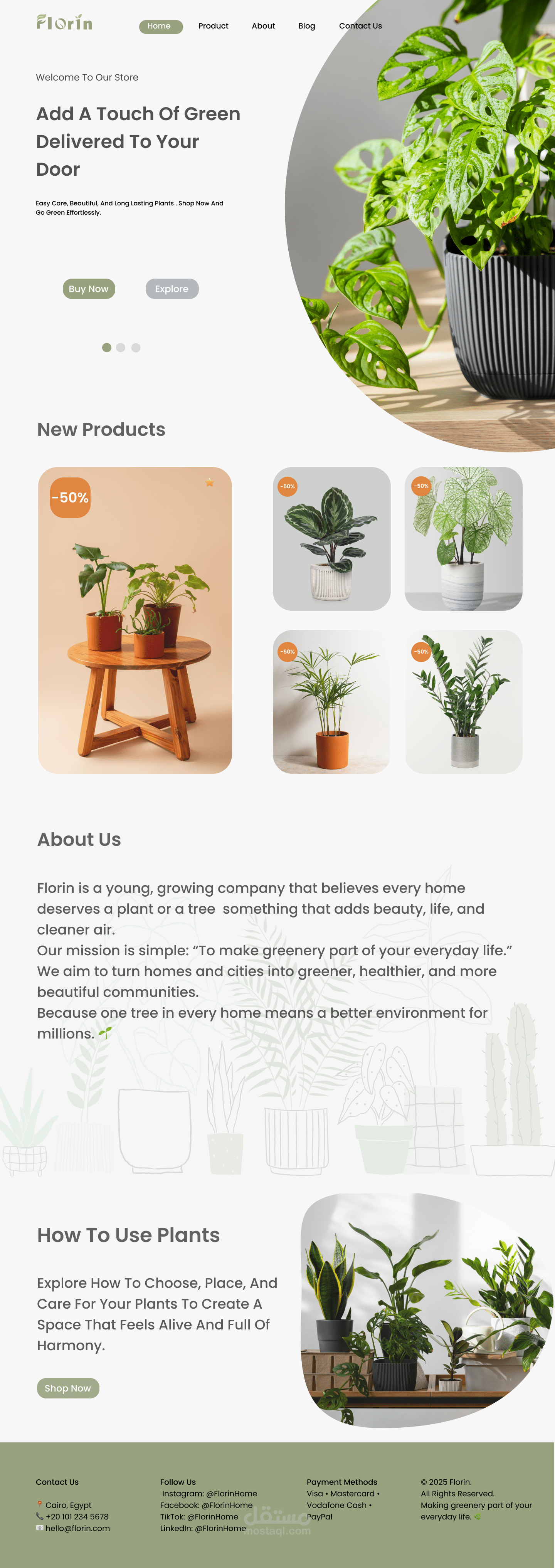 Florin UI UX Design