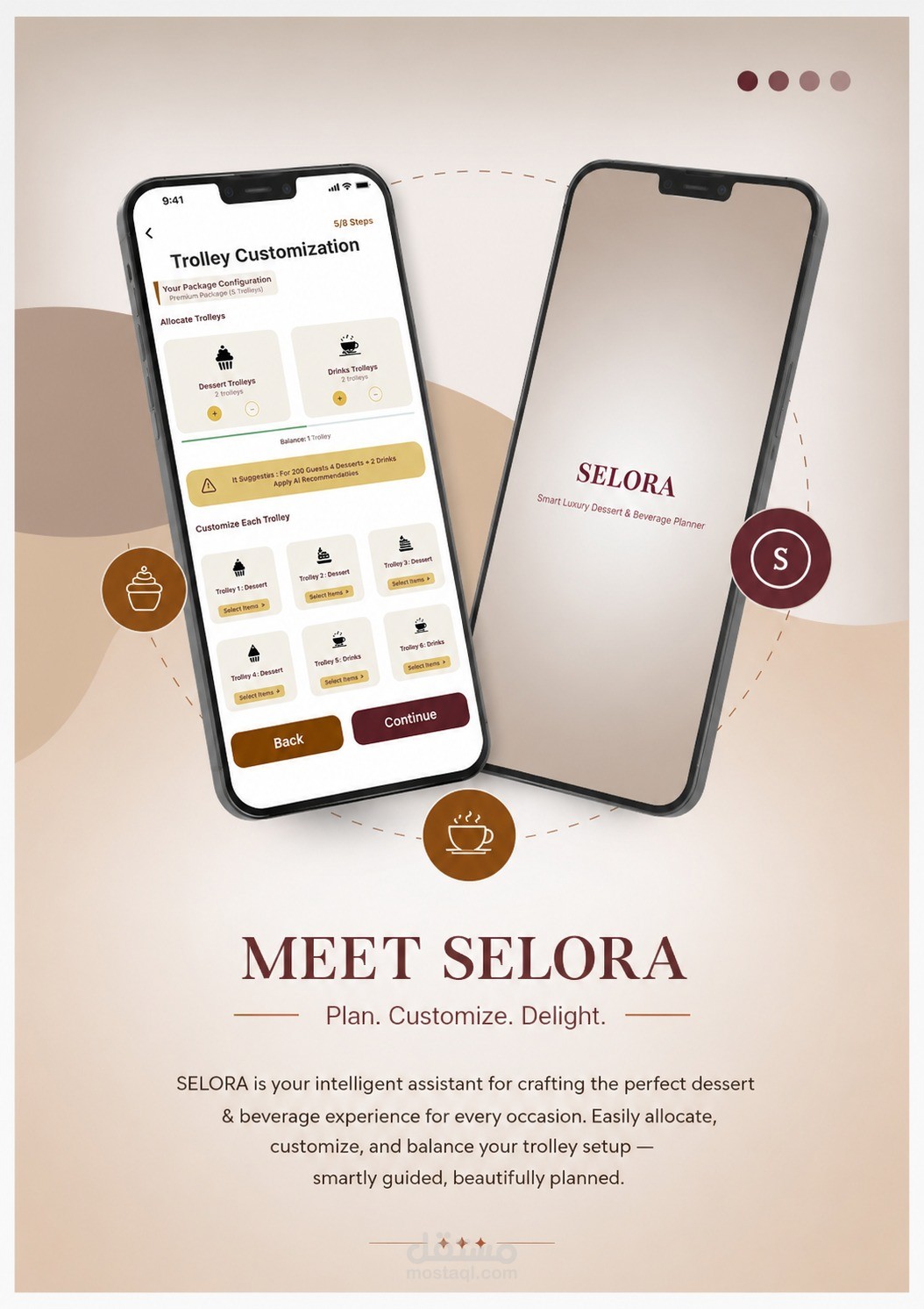 Selora – Event Booking Mobile App