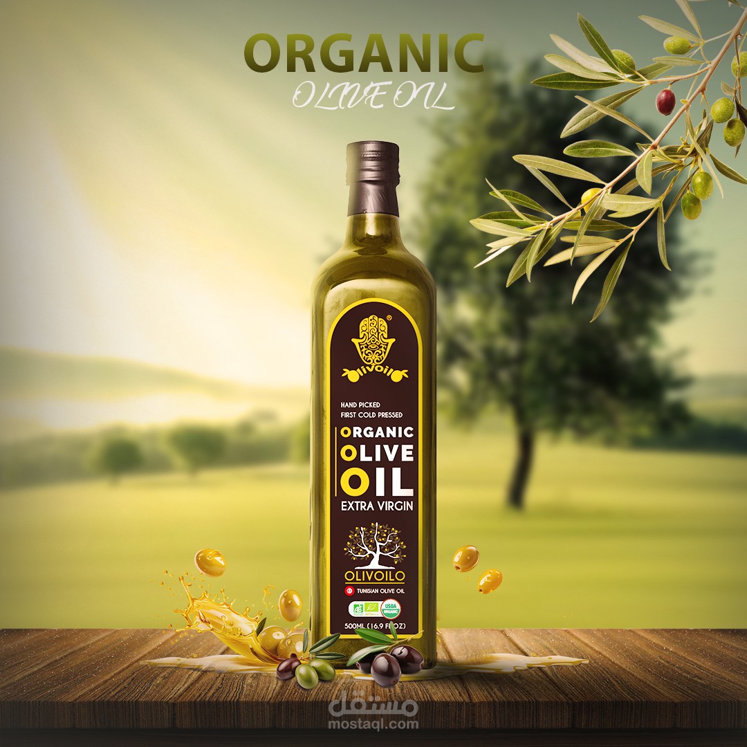 social media poster - olive oil product