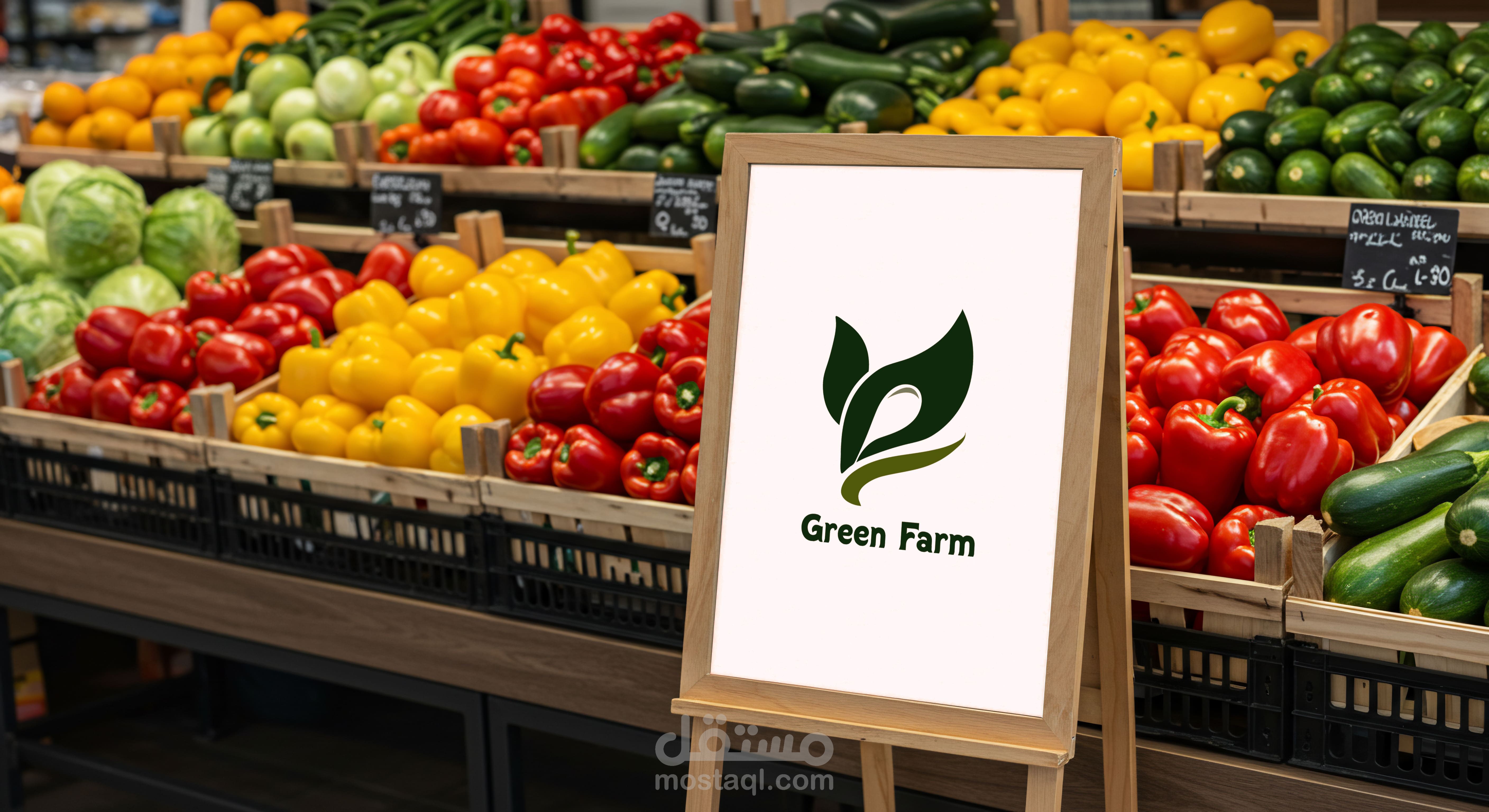 Green Farm - logo & Brand identity