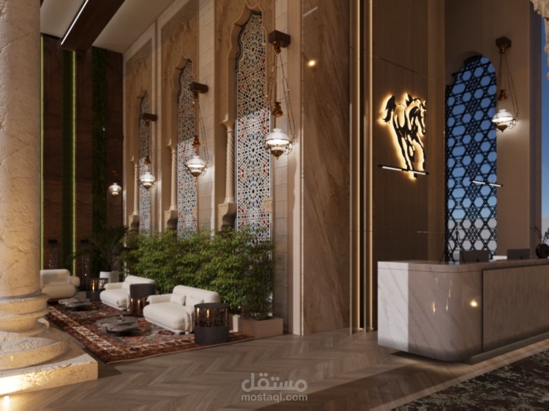 أعاده تأهيل بيت محمد بن خليفه إلى مجمع لتعليم الفروسيه