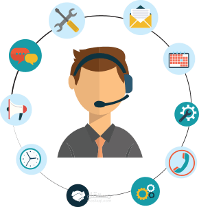 خدمة العملاء هاتفية