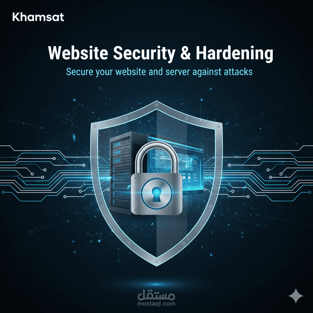 تأمين وHardening شامل للمواقع