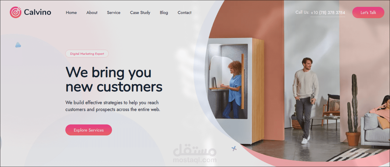 Simple  Landing page