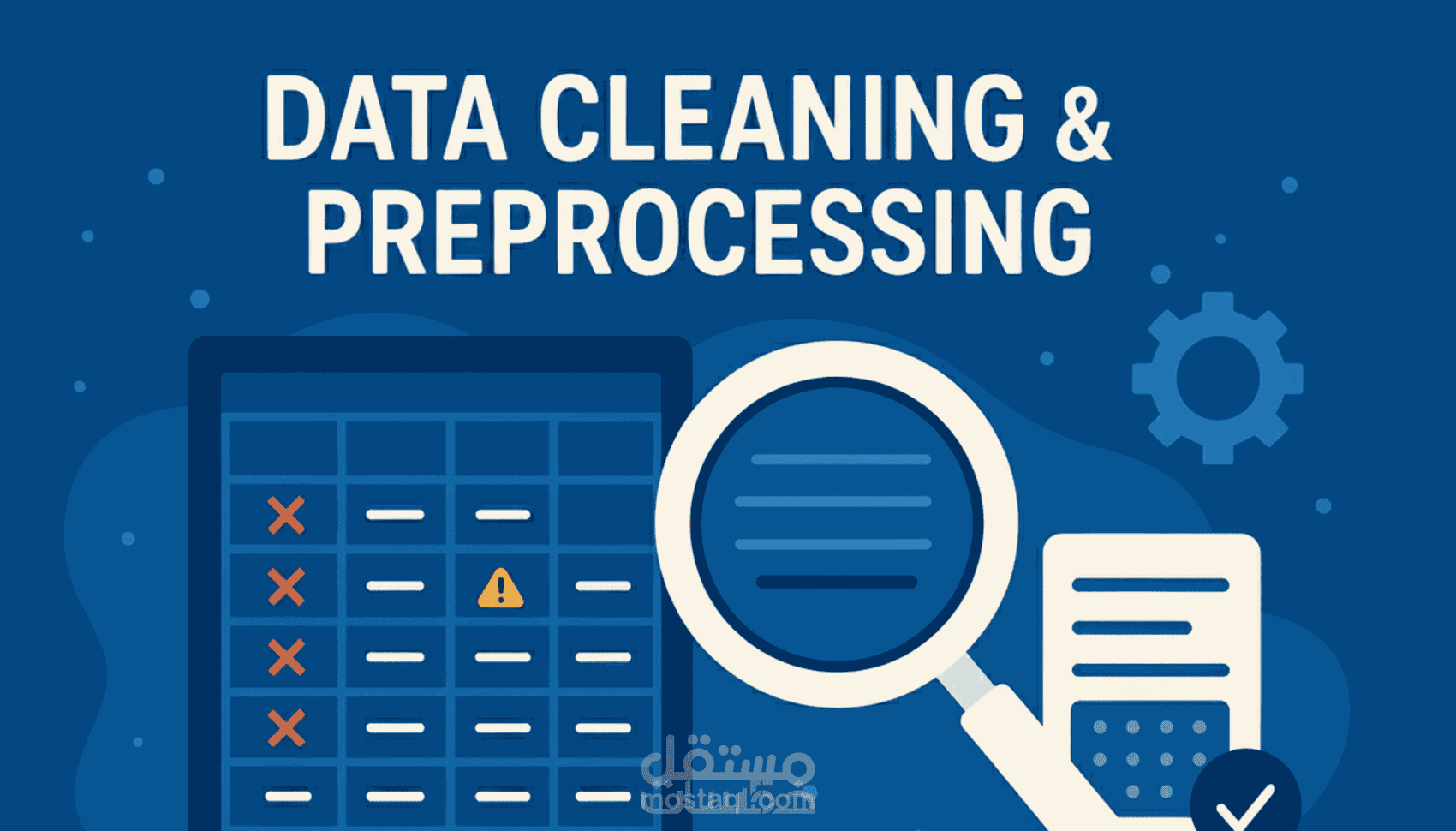 تنظيف البيانات و تحضيرها Data Cleaning & Preprocessing